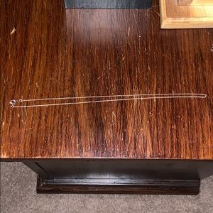 Sterling silver 18” chain